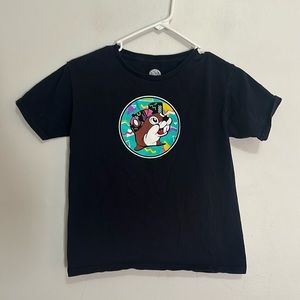 Buc-ee’s black tshirt relax youth medium 90s